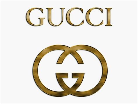 gold gucci logo clipart|Gucci logo transparent image.